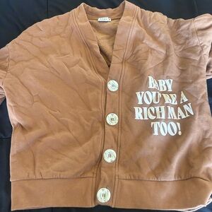 Group Therapy Tan Fleece-Lined Jacket
